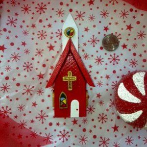 Wooden Christmas Church